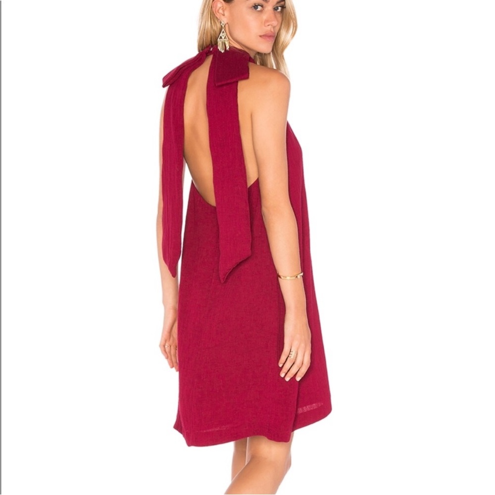 Elliatt Backless Bow Dress